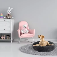 Precious Tails 24" Charcoal Donut Pet Bed