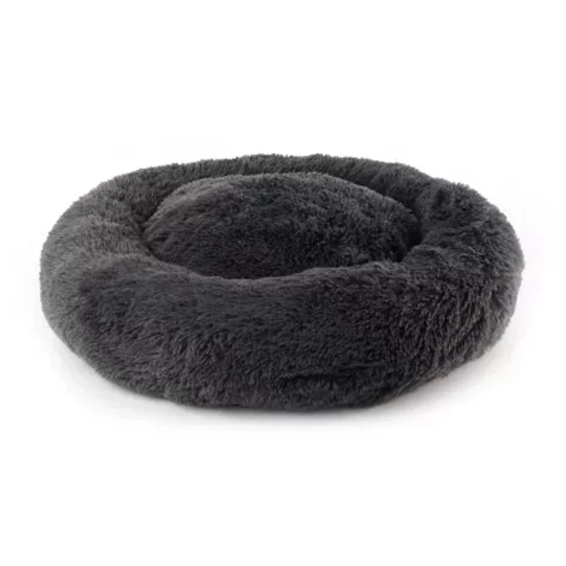 Precious Tails 28" Charcoal Donut Pet Bed