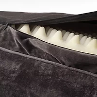 Precious Tails 35" Charcoal Orthopedic Pet Bed