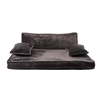 Precious Tails 35" Charcoal Orthopedic Pet Bed
