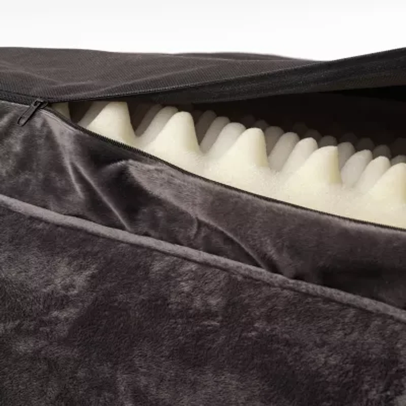 Precious Tails 39" Charcoal Orthopedic Pet Bed