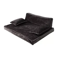 Precious Tails 39" Charcoal Orthopedic Pet Bed