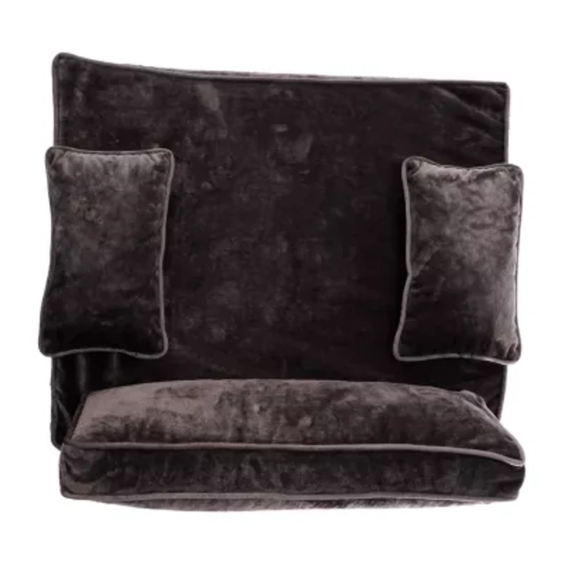 Precious Tails 39" Charcoal Orthopedic Pet Bed