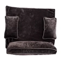 Precious Tails 39" Charcoal Orthopedic Pet Bed