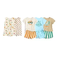 Okie Dokie Baby Boys 2-pc. Short Set