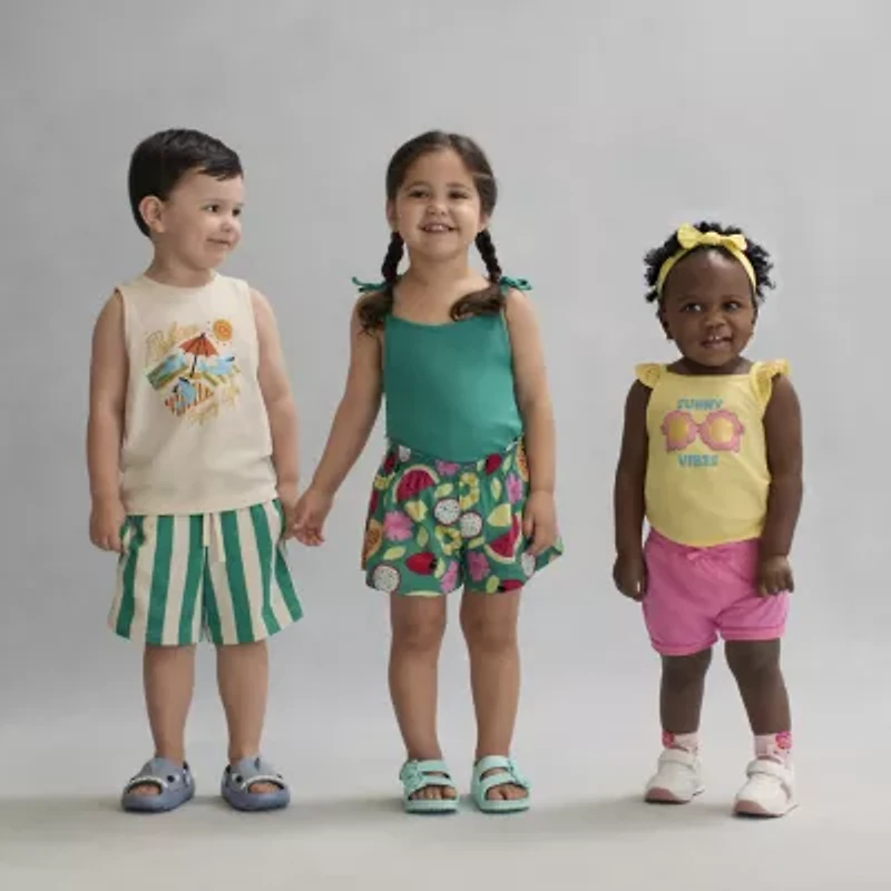 Okie Dokie Toddler & Little Boys Pull-On Short