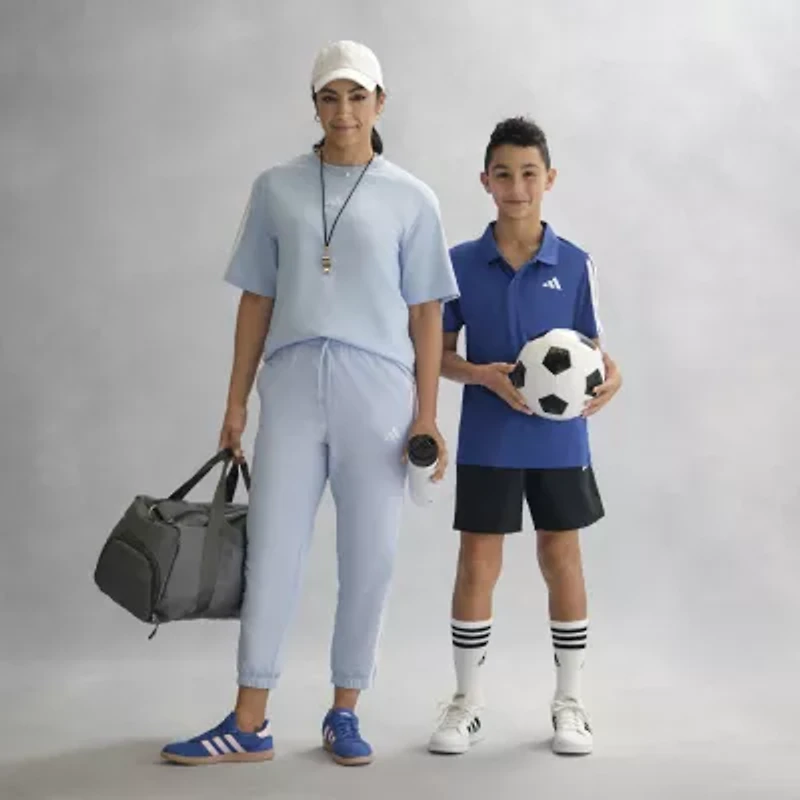 adidas Big Kid Boys Mid Rise Pull-On Short