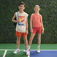 Xersion Little & Big Kid Boys Crew Neck Short Sleeve Active Tank Top