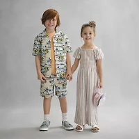 Thereabouts Pull-On Little & Big Kid Boys Adjustable Waist Jogger Short