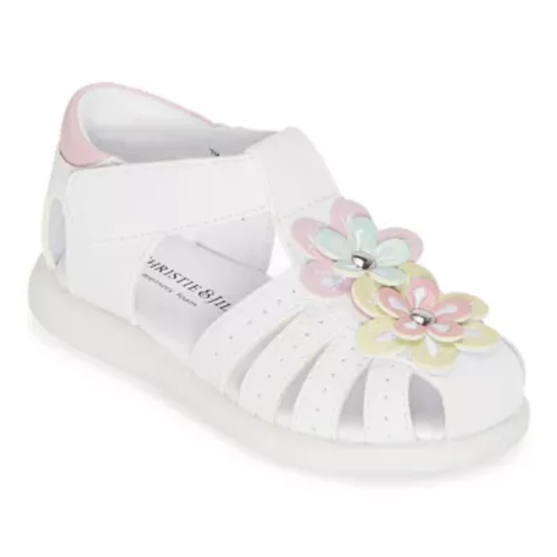 Christie & Jill Toddler Girls Lil Mila Strap Sandals