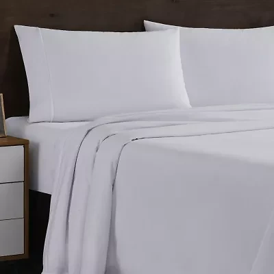 Sweet Home Collection™ Solid Microfiber Flannel Sheets Warm and Cozy Extra Deep Pockets