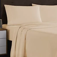 Sweet Home Collection™ Solid Microfiber Flannel Sheets Warm and Cozy Extra Deep Pockets