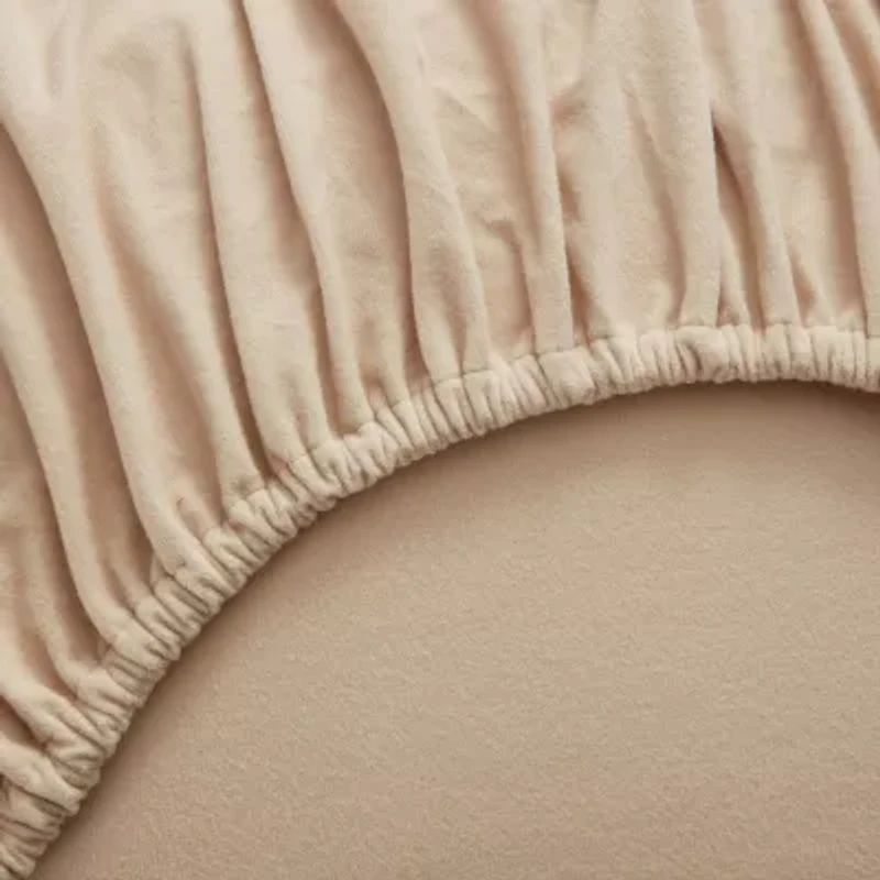 Sweet Home Collection™ Solid Microfiber Flannel Sheets Warm and Cozy Extra Deep Pockets