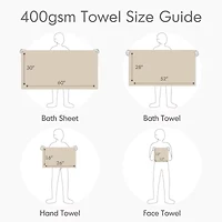 510 Design 100% Cotton -pc. Quick Dry Bath Towel Set