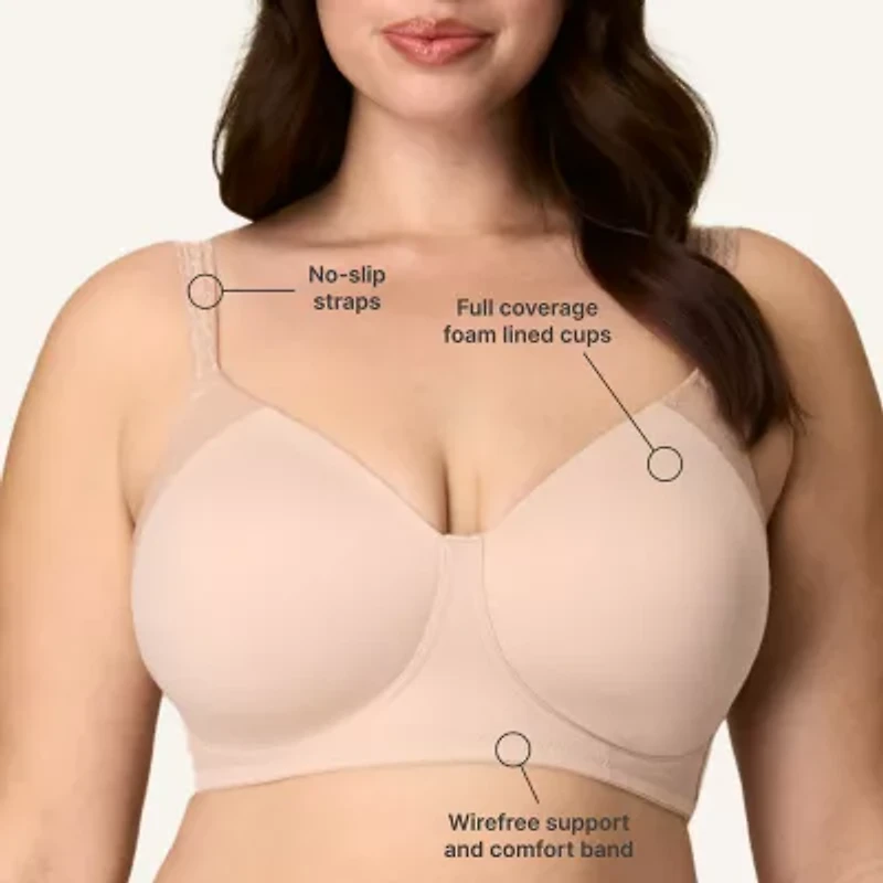 Playtex Wireless Full Coverage Bra Us4750