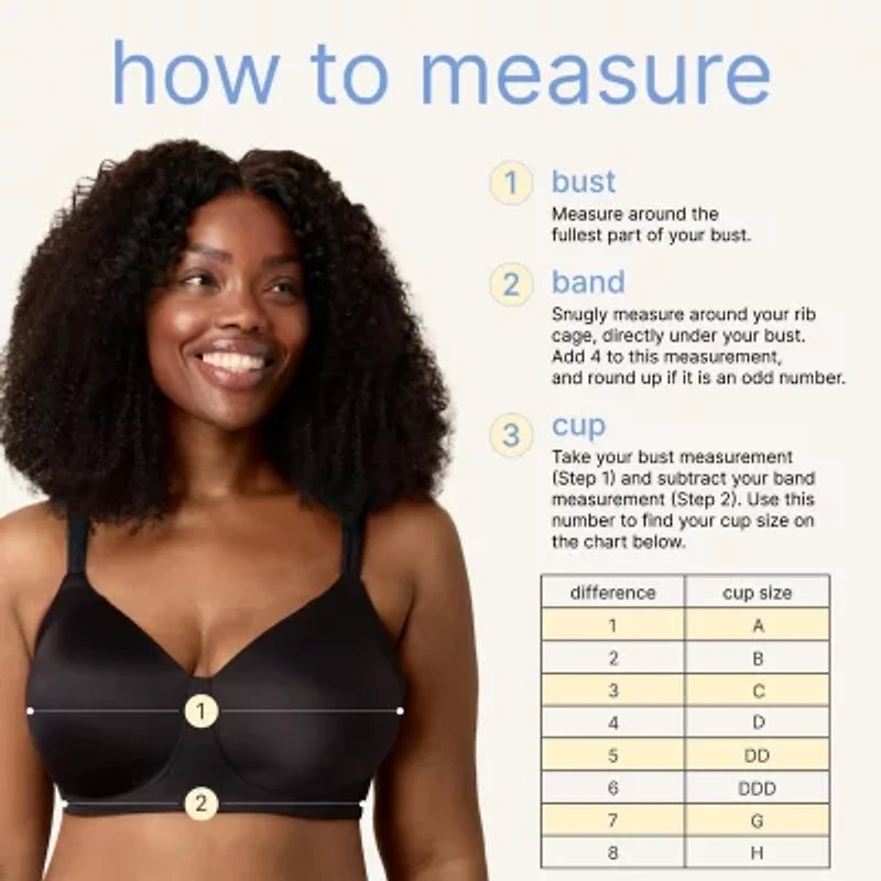 Playtex Underwire Unlined Full Coverage Bra Us4810