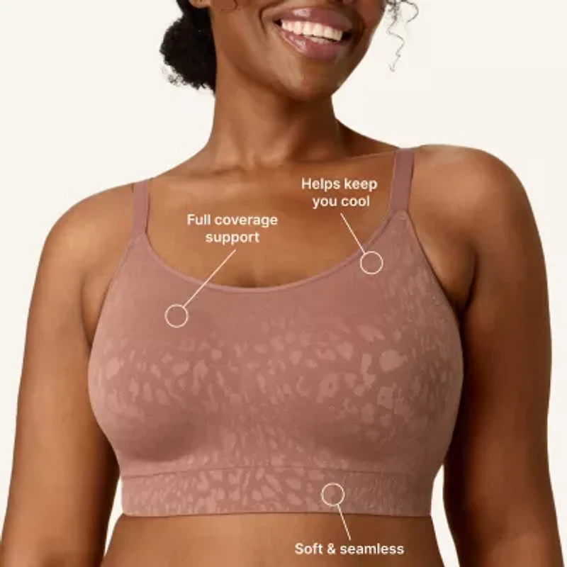 Playtex Womens Multi-Pack Medium Support 2-pc. Wireless Bralette Us4752