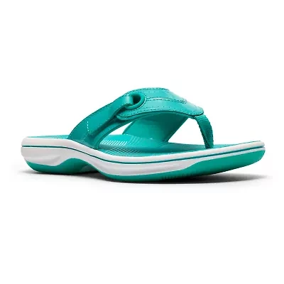 Clarks Cloudsteppers Womens Breeze Reyna Flip-Flops