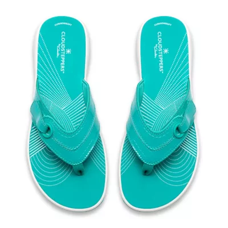 Clarks Cloudsteppers Womens Breeze Reyna Flip-Flops