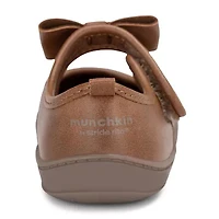 stride rite® Munchkin Cecily Girls Round Closed Toe Slip-On Shoe