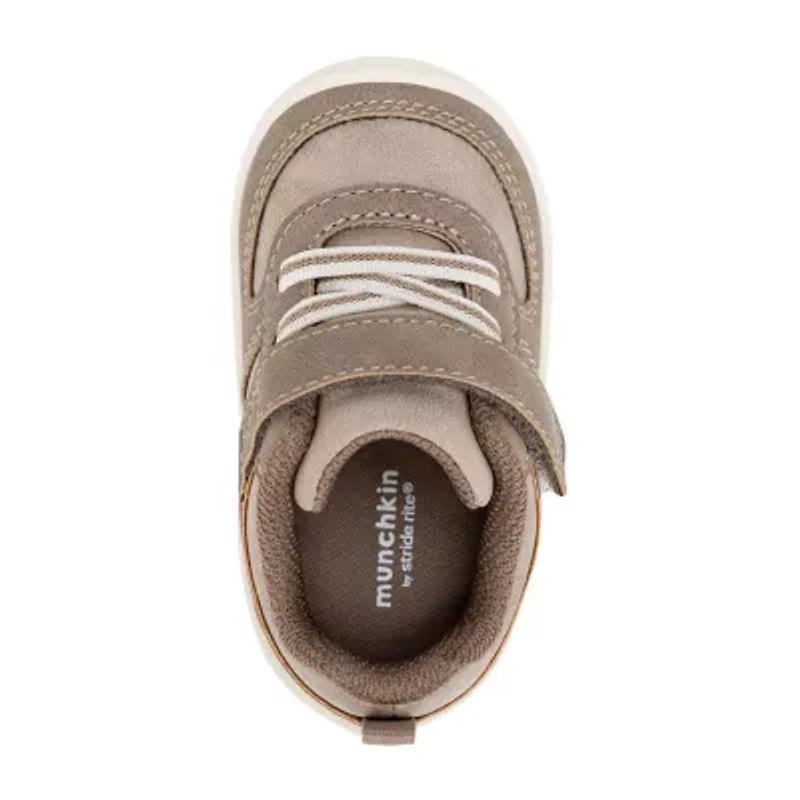 stride rite® Munchkin Irving Boys Round Closed Toe Slip-On Shoe