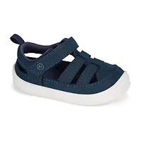 stride rite® Munchkin Dillon Boys Round Closed Toe Slip-On Shoe