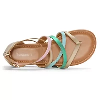 Thereabouts Little & Big Kid Girls Strap Sandals