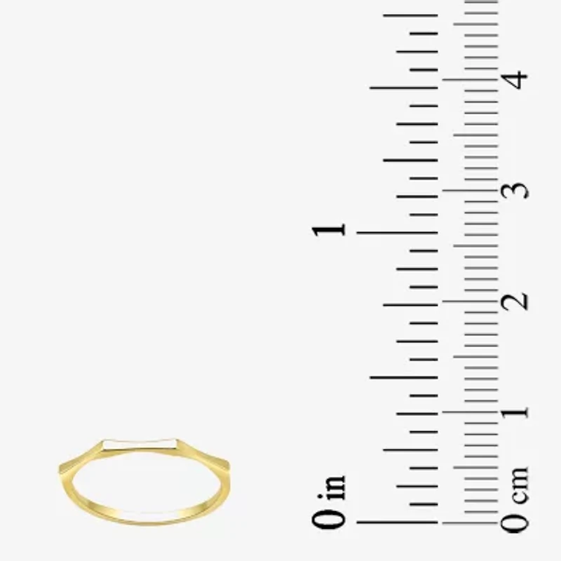 Gold Addiction Womens 10K Gold Band