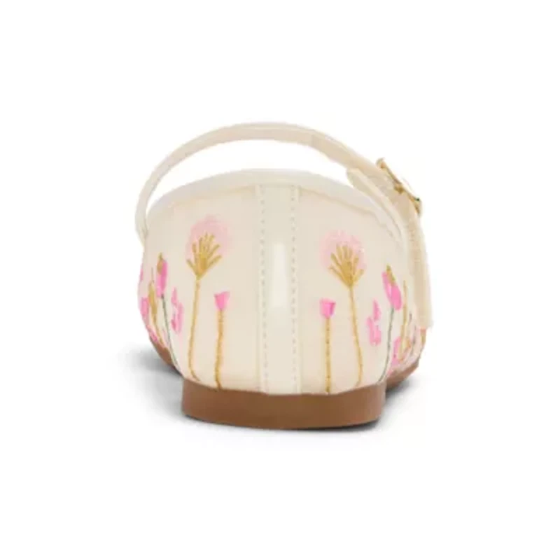 Thereabouts Madison Little & Big Kid Girls Round Closed Toe Mary Jane Shoes