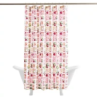Home Expressions Stamps & Berries Shower Curtain