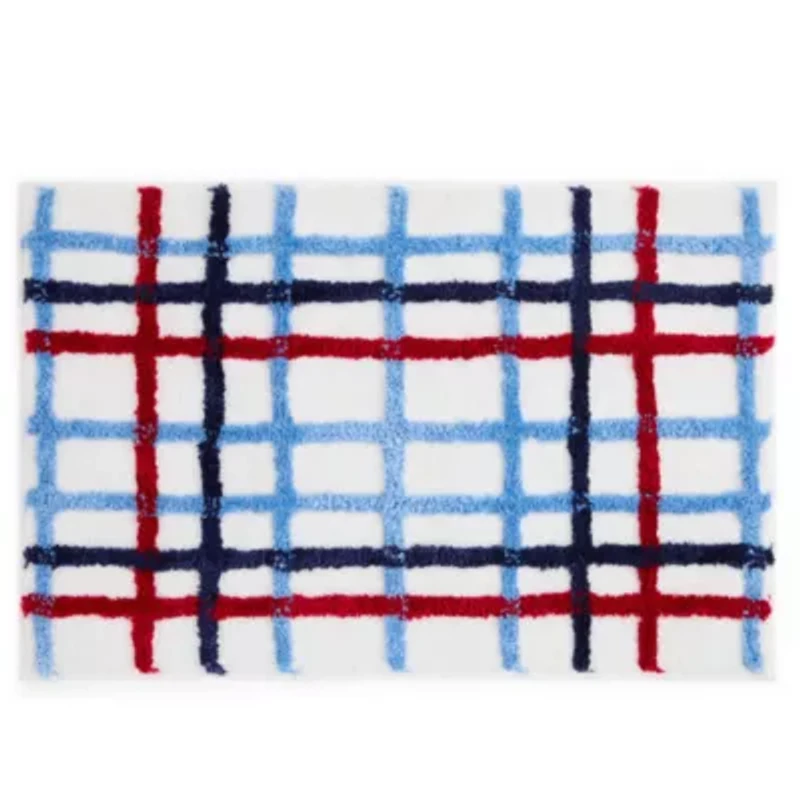 Avanti Americana Plaid Bath Rug