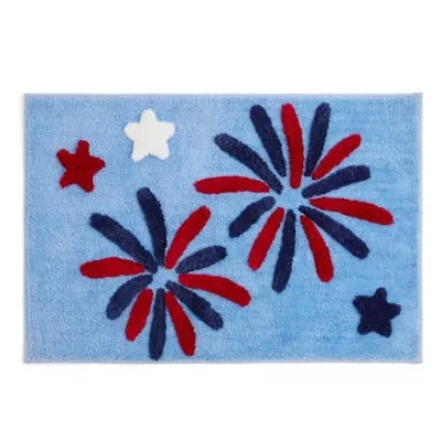 Avanti Americana Fireworks Bath Rug