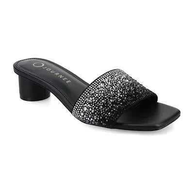 Journee Collection Womens Flora Heeled Sandals