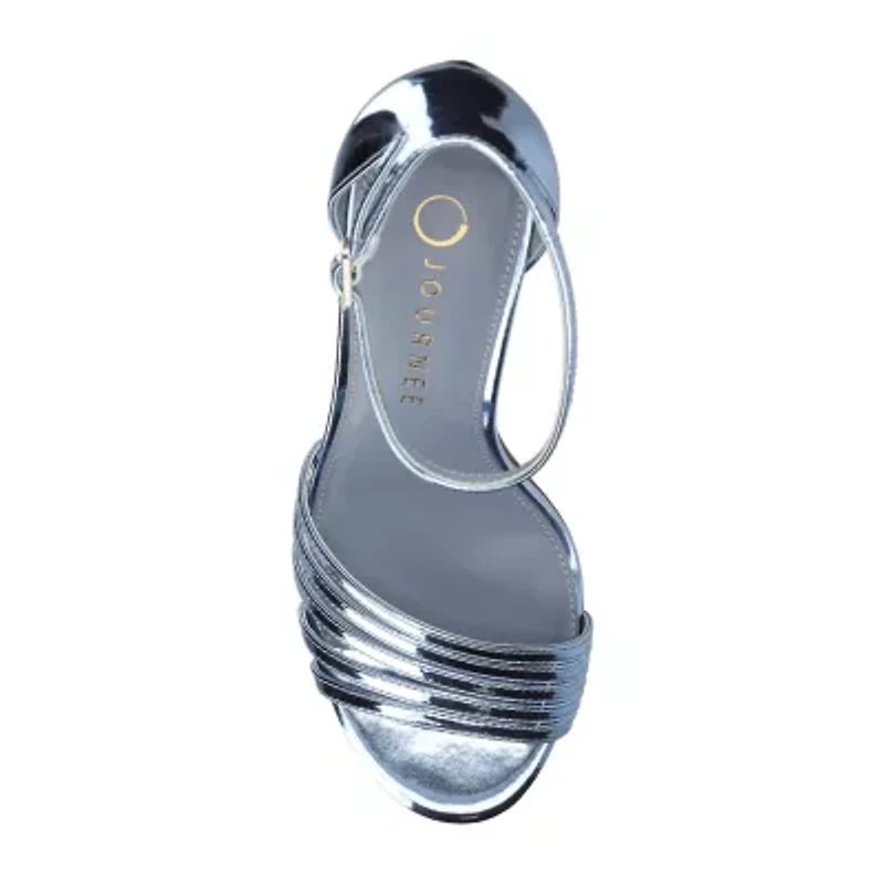 Journee Collection Womens Felicity Heeled Sandals
