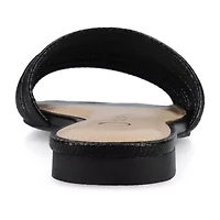 Journee Collection Womens Feather Flat Sandals