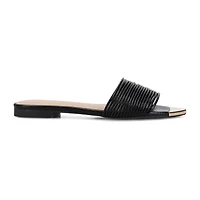 Journee Collection Womens Feather Flat Sandals