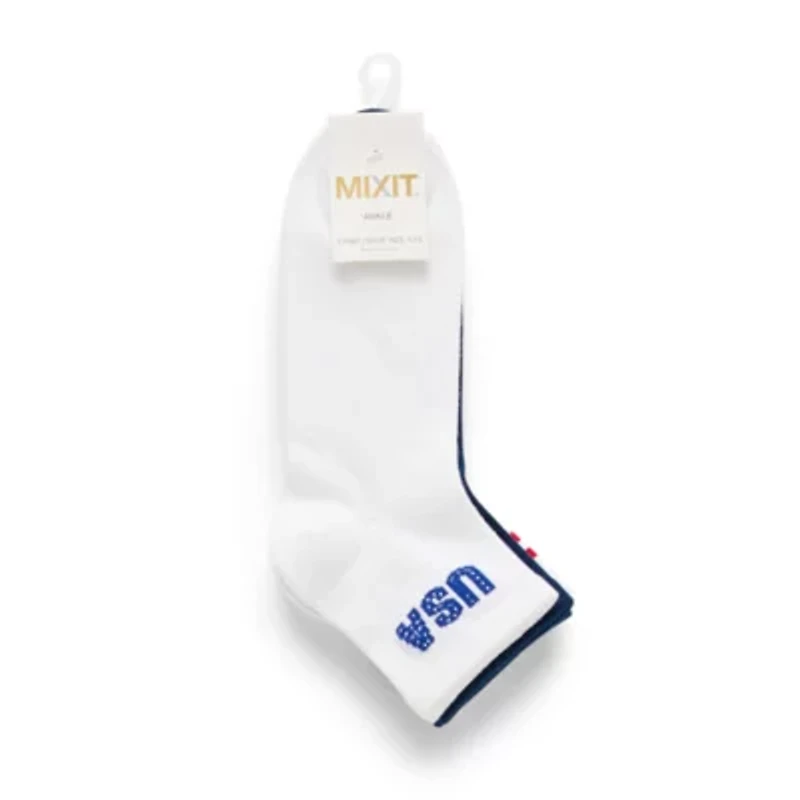Mixit Womens 3 Pair Crew Socks