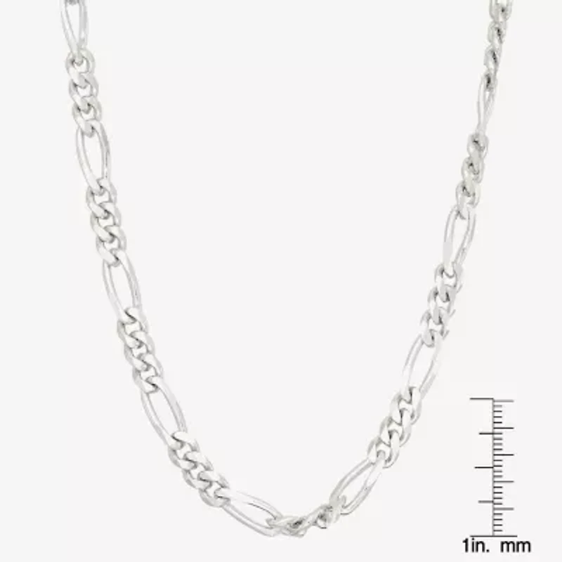 Unisex Adult Sterling Silver 18 Inch Link Necklace