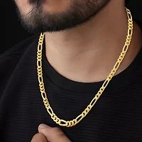14K Gold Over Silver Chain Necklace