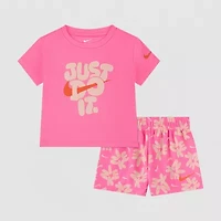 Nike Toddler Girls 2-pc. Short Set