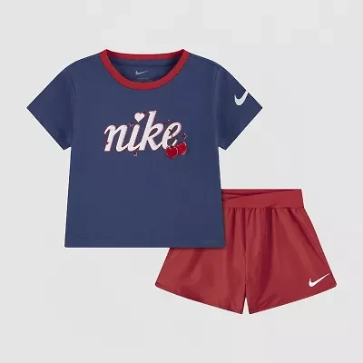 Nike Toddler Girls 2-pc. Short Set