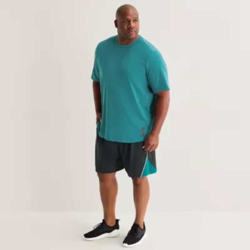 Shaquille O'Neal XLG™ Elevated Mens Crew Neck Short Sleeve Quick Dry Active T-Shirt