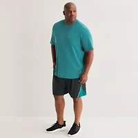 Shaquille O'Neal XLG™ Elevated Mens Crew Neck Short Sleeve Quick Dry Active T-Shirt
