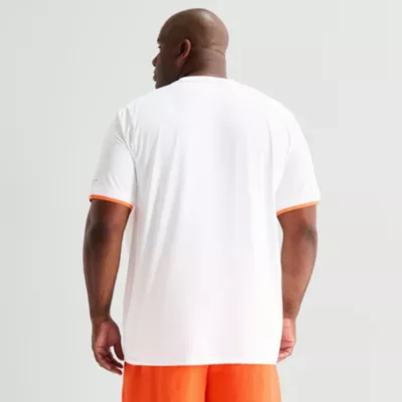 Shaquille O'Neal XLG™ Mens Crew Neck Short Sleeve Active Big T-Shirt