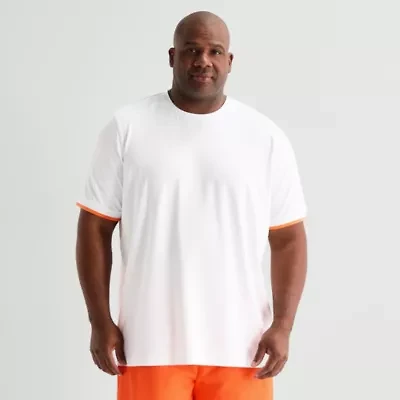 Shaquille O'Neal XLG™ Mens Crew Neck Short Sleeve Active Big T-Shirt