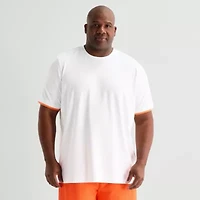 Shaquille O'Neal XLG™ Mens Crew Neck Short Sleeve Active Big T-Shirt