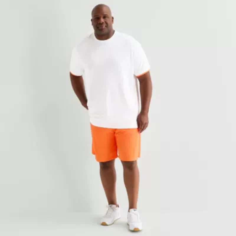 Shaquille O'Neal XLG™ Mens Crew Neck Short Sleeve Active Big T-Shirt