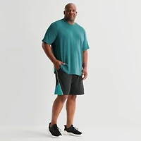Shaquille O'Neal XLG™ Mens 8" Big and Tall Moisture Wicking Wicked Workout Shorts
