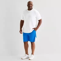 Shaquille O'Neal XLG™ Mens 8" Big and Tall Moisture Wicking Wicked Workout Shorts