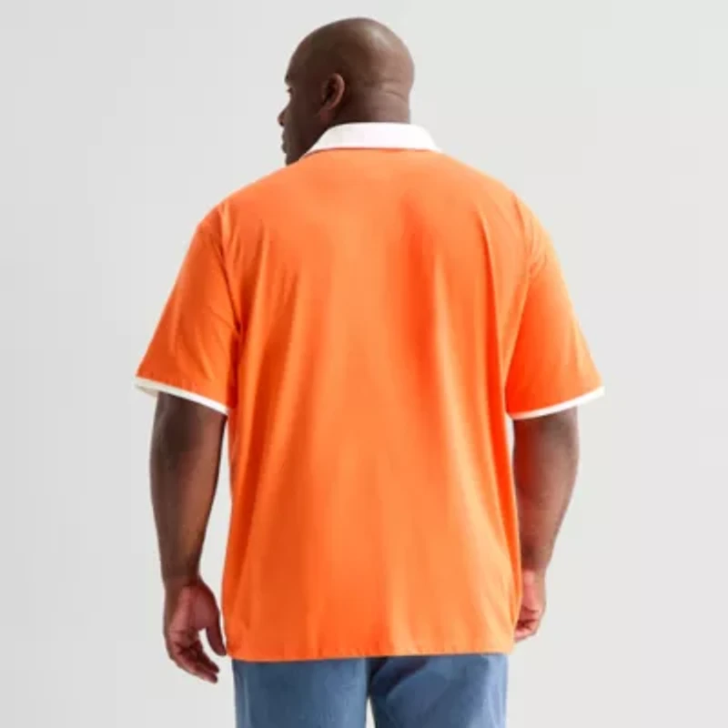 Shaquille O'Neal XLG™ Big Mens Short Sleeve Polo Shirt